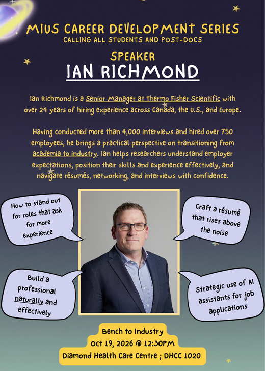 MIUS Career Development Series (Ian Richmond)